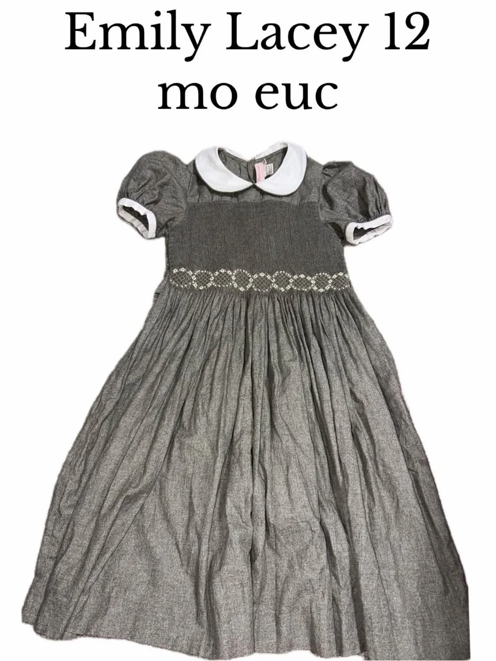 Emily Lacey smocked dress